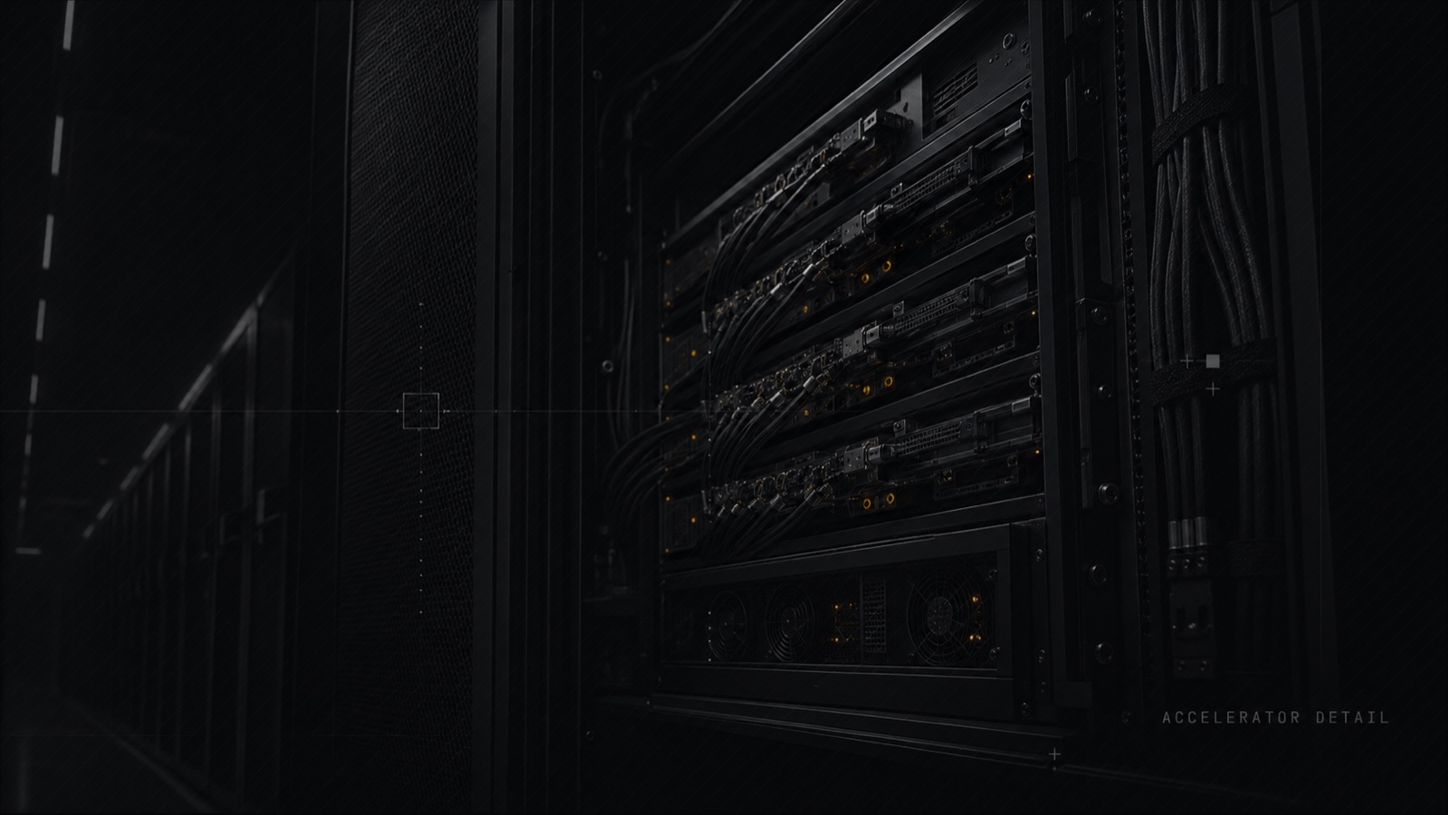 GPU accelerator and rack detail